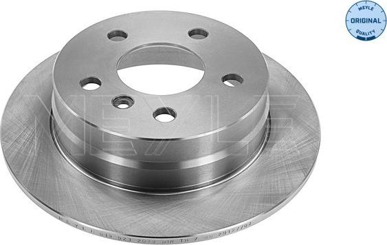 Meyle 015 523 0027 - Brake Disc autospares.lv