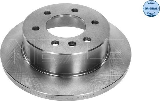 Meyle 015 523 2100 - Brake Disc autospares.lv