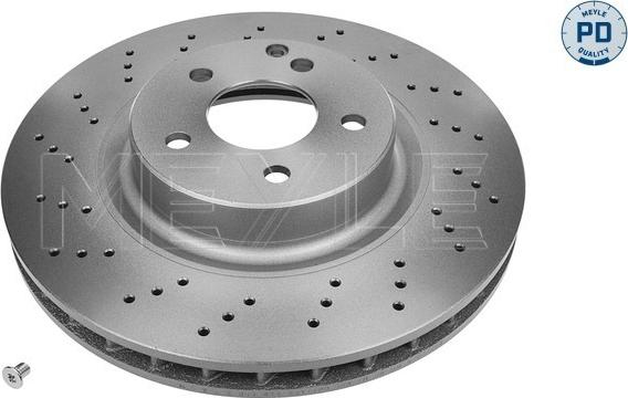 Meyle 083 521 0040/PD - Brake Disc autospares.lv