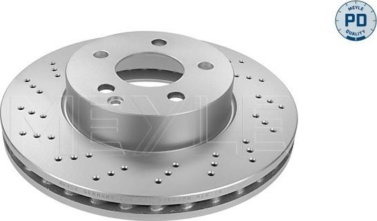 Meyle 083 521 2102/PD - Brake Disc autospares.lv