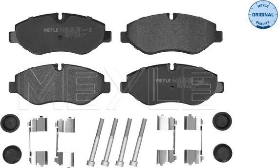 Meyle 025 292 2920 - Brake Pad Set, disc brake autospares.lv