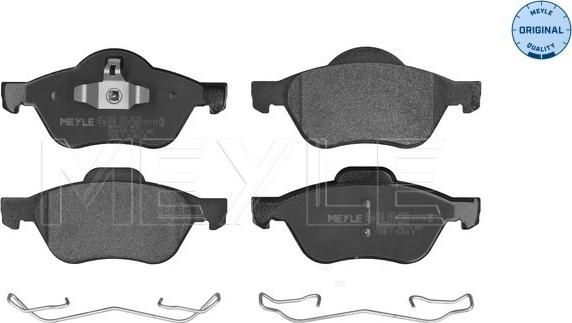 Meyle 025 245 3518 - Brake Pad Set, disc brake autospares.lv