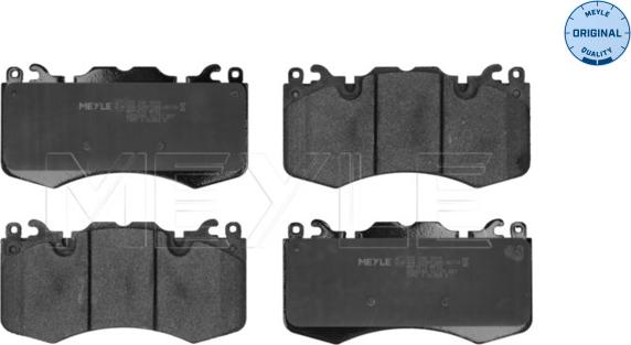 Meyle 025 246 5916 - Brake Pad Set, disc brake autospares.lv