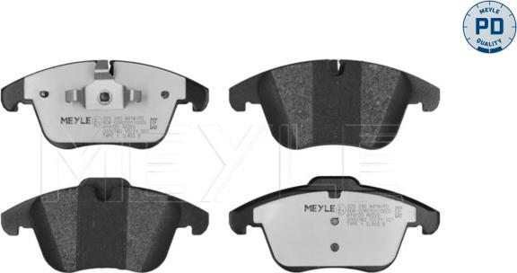 Meyle 025 240 8418/PD - Brake Pad Set, disc brake autospares.lv