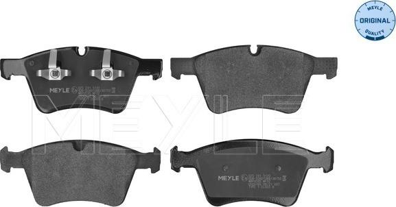 Meyle 025 241 5120 - Brake Pad Set, disc brake autospares.lv