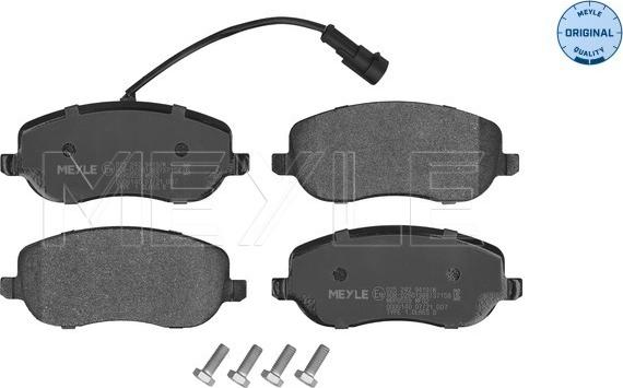 Meyle 025 242 9419/W - Brake Pad Set, disc brake autospares.lv