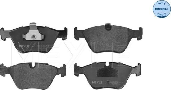 Meyle 025 219 9020 - Brake Pad Set, disc brake autospares.lv