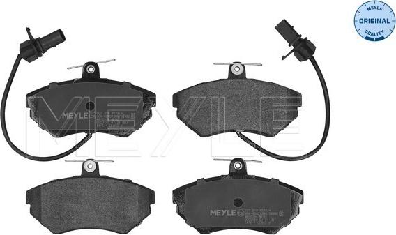 Meyle 025 219 4519/W - Brake Pad Set, disc brake autospares.lv