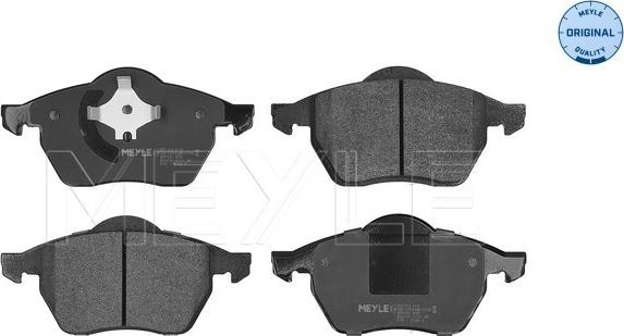 Meyle 025 219 1119 - Brake Pad Set, disc brake autospares.lv