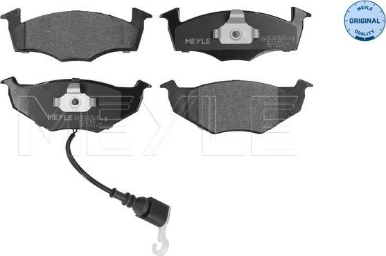 Meyle 025 218 6817/W - Brake Pad Set, disc brake autospares.lv