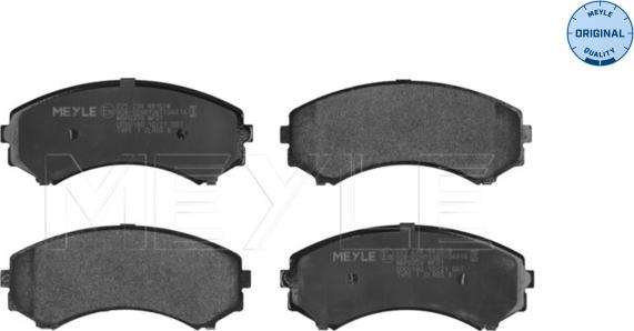 Meyle 025 234 8816/W - Brake Pad Set, disc brake autospares.lv