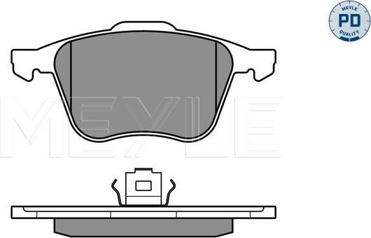 Meyle 025 235 9018/PD - Brake Pad Set, disc brake autospares.lv