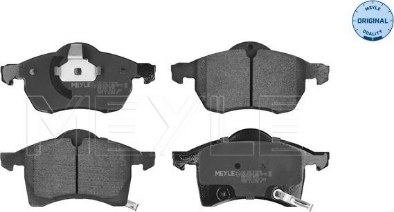 Meyle 025 230 5719/W - Brake Pad Set, disc brake autospares.lv