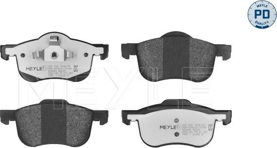 Meyle 025 230 7318/PD - Brake Pad Set, disc brake autospares.lv