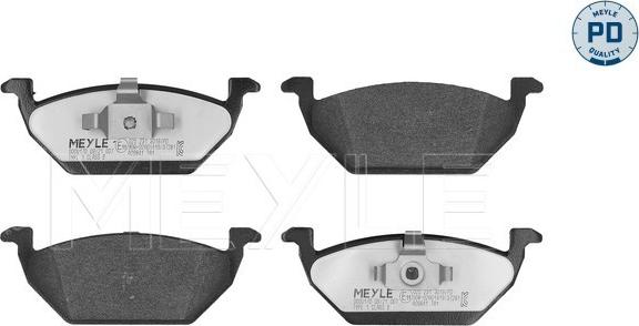 Meyle 025 231 3019/PD - Brake Pad Set, disc brake autospares.lv