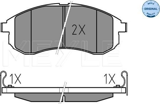 Valeo 606494 - Brake Pad Set, disc brake autospares.lv