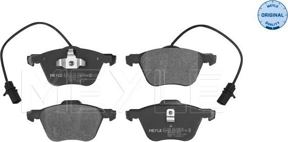 Meyle 025 232 6920/W - Brake Pad Set, disc brake autospares.lv