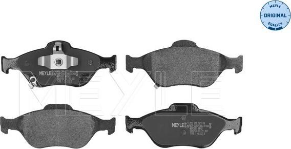 Meyle 025 232 0217/W - Brake Pad Set, disc brake autospares.lv