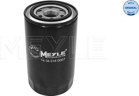 Meyle 14-34 018 0007 - Oil Filter autospares.lv