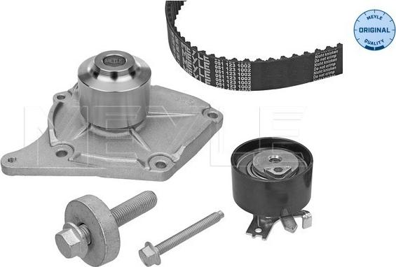 Meyle 16-51 049 9009 - Water Pump & Timing Belt Set autospares.lv