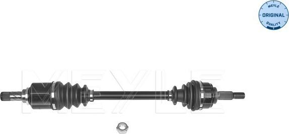 Meyle 16-14 498 0147 - Drive Shaft autospares.lv