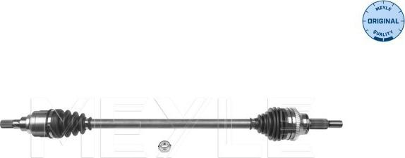 Meyle 16-14 498 0151 - Drive Shaft autospares.lv