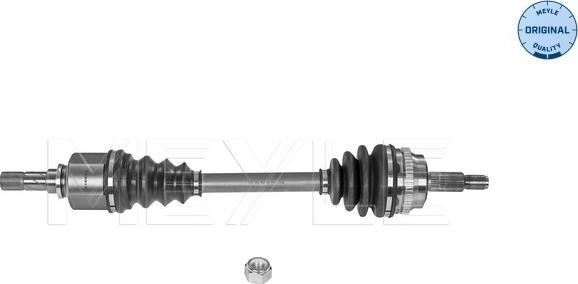 Meyle 16-14 498 0114 - Drive Shaft autospares.lv