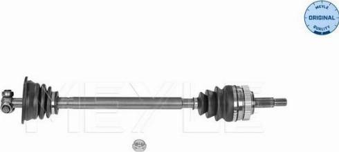 Meyle 16-14 498 0116 - Drive Shaft autospares.lv