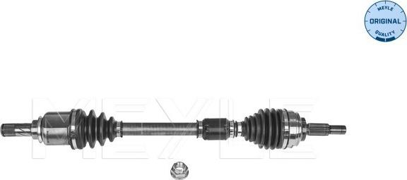 Meyle 16-14 498 0139 - Drive Shaft autospares.lv