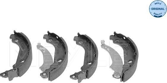 Meyle 16-14 533 0003 - Brake Shoe Set autospares.lv