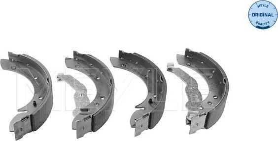 Meyle 16-14 533 0011 - Brake Shoe Set autospares.lv