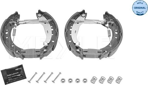 Meyle 16-14 533 0013/K - Brake Shoe Set autospares.lv