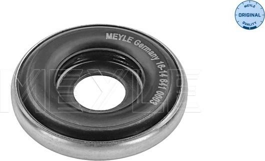 Meyle 16-14 641 0003 - Rolling Bearing, suspension strut support mounting autospares.lv
