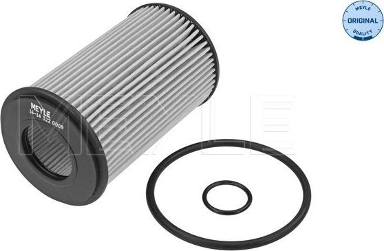 Meyle 16-14 322 0009 - Oil Filter autospares.lv