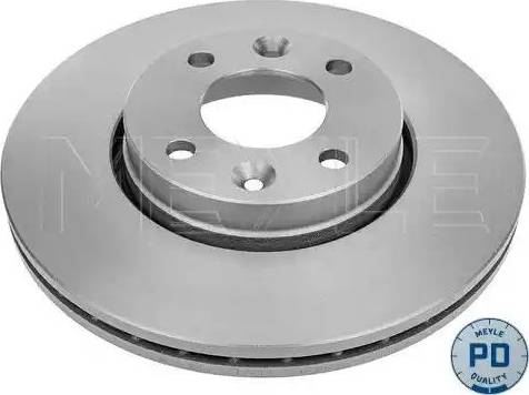 Meyle 16-15 521 0009/PD - Brake Disc autospares.lv