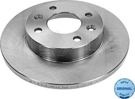 Meyle 16-11 521 0001 - Brake Disc autospares.lv