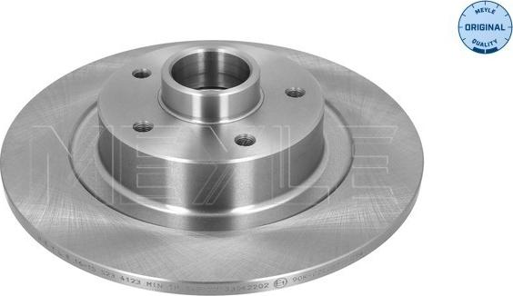 Meyle 16-15 523 4123 - Brake Disc autospares.lv