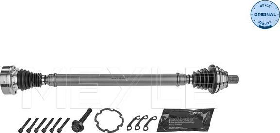 Meyle 100 498 0649 - Drive Shaft autospares.lv