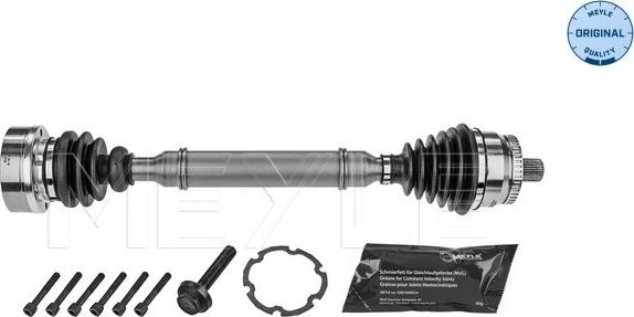 Meyle 100 498 0666 - Drive Shaft autospares.lv