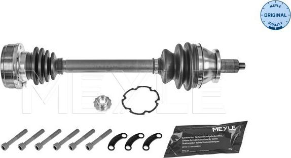 Meyle 100 498 0631 - Drive Shaft autospares.lv