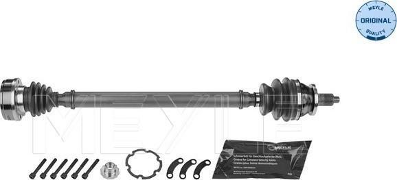 Meyle 100 498 0629 - Drive Shaft autospares.lv