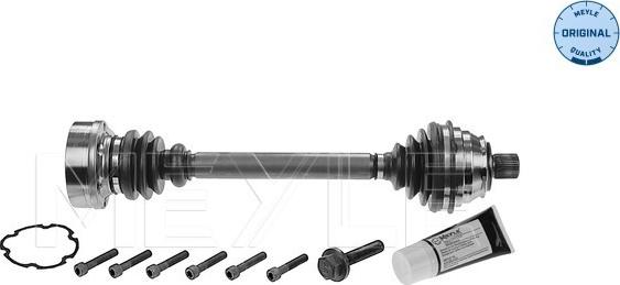 Meyle 100 498 0149 - Drive Shaft autospares.lv