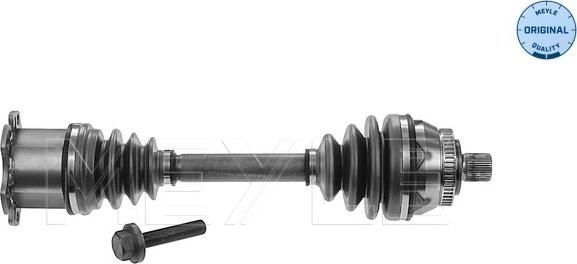 Meyle 100 498 0143 - Stub Axle, differential autospares.lv