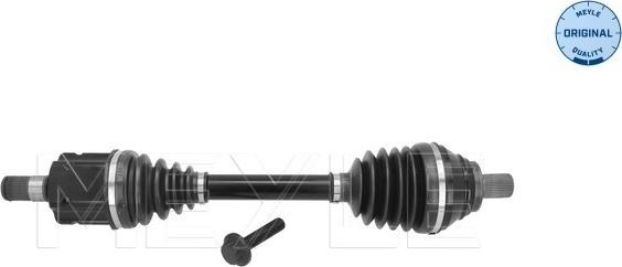 Meyle 100 498 0743 - Drive Shaft autospares.lv