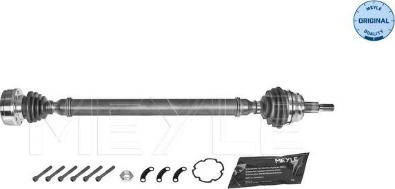 Meyle 100 498 0715 - Drive Shaft autospares.lv