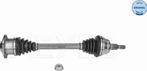 Meyle 100 498 0717 - Drive Shaft autospares.lv