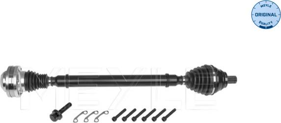 Meyle 100 498 0784 - Drive Shaft autospares.lv