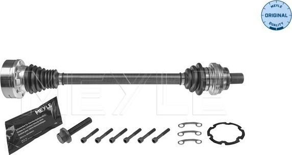 Meyle 100 498 0725 - Drive Shaft autospares.lv