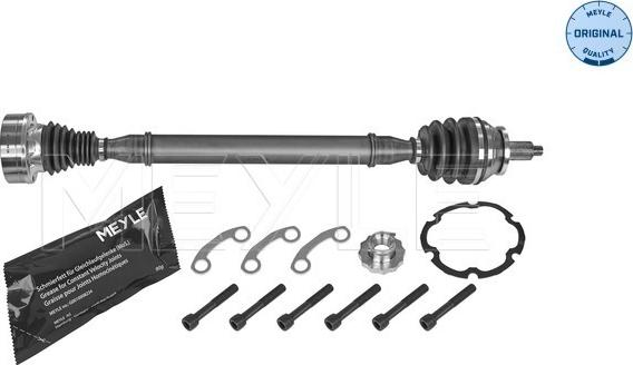 Meyle 100 498 0723 - Drive Shaft autospares.lv