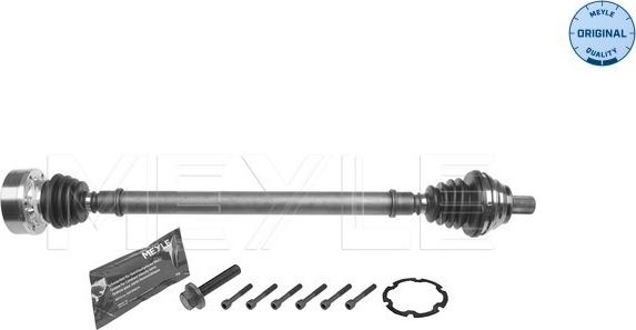 Meyle 100 498 0722 - Drive Shaft autospares.lv